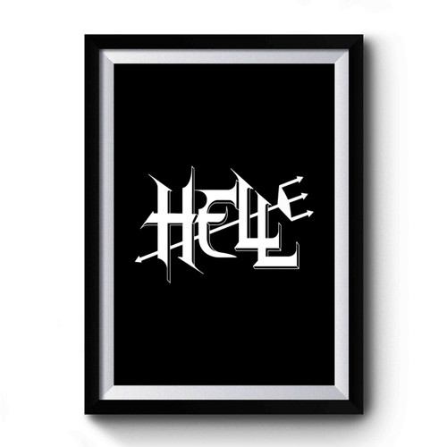 Hell Logo Premium Poster