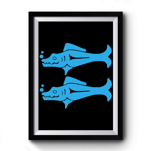 Legends Of The Hidden Temple Blue Barracudas Premium Poster