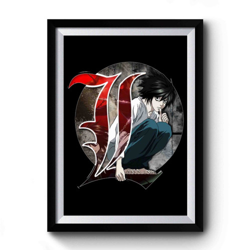 Light Death Note Premium Poster