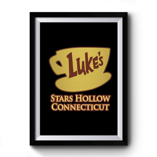 Lukes Dinner Stars Hollow Connecticut Premium Poster