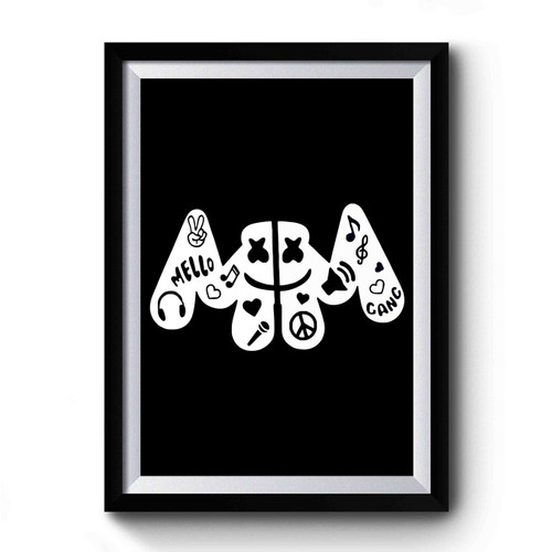 Marshmello Gang Two Peice Premium Poster