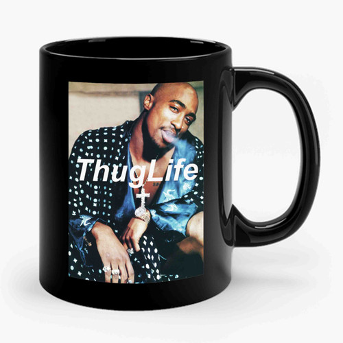 Tupac Thug Life Ceramic Mug