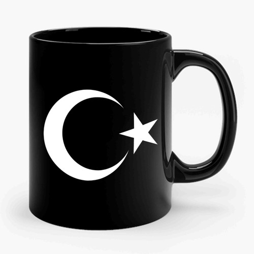 Turkish Flag Funny Ceramic Mug