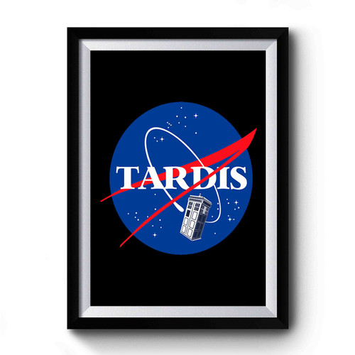 Nasa Doctor Who Blue Box Premium Poster