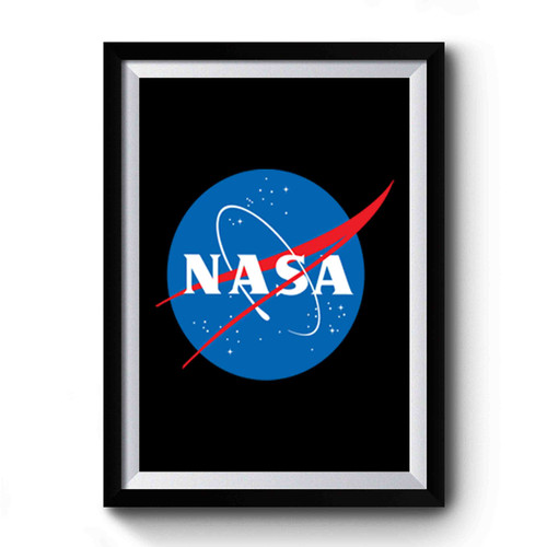 Nasa Logo Space Premium Poster