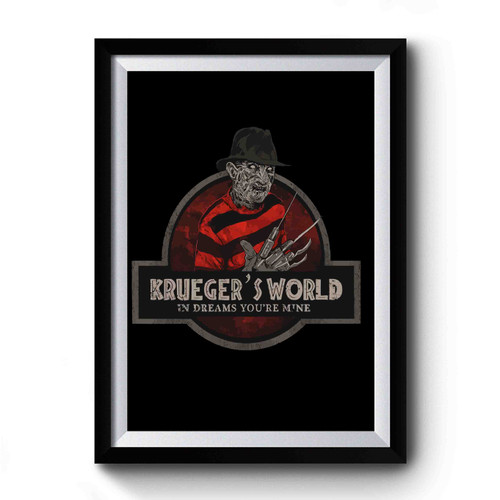 Nightmare On Elm Street Kruegers World Ifa 31jan Premium Poster