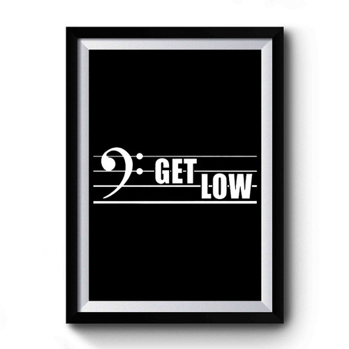 Note Music Get Low Premium Poster