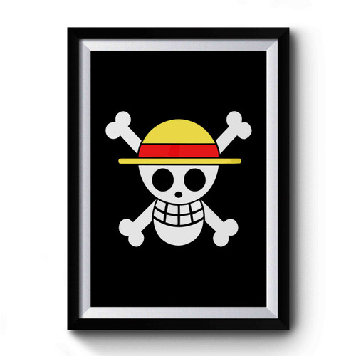 One Piece Monkey D Luffy Mugiwara Strawhats Pirates N Anime Cosplay Premium Poster