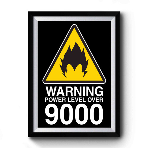 Over 9000 Dragon Ball Premium Poster