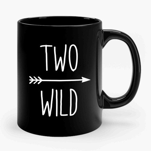 Two Wild With Arrow Ceramic Mug