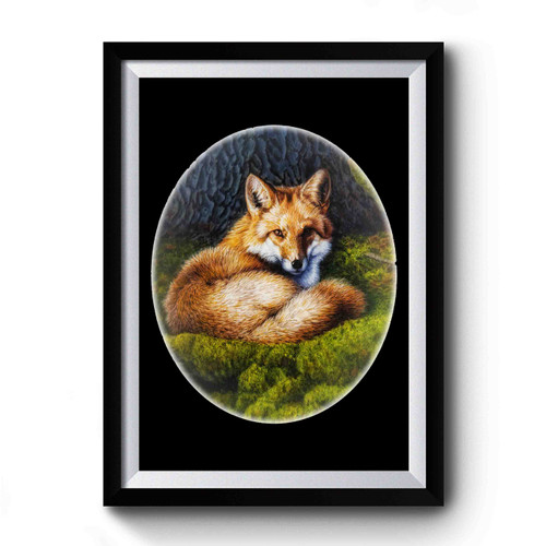 Red Fox Premium Poster