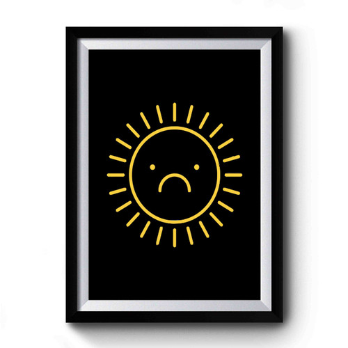 Sad Sun Premium Poster