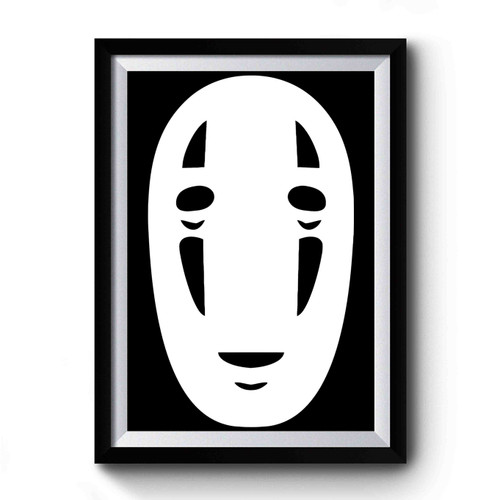 Spirited Away No Face Mask Premium Poster