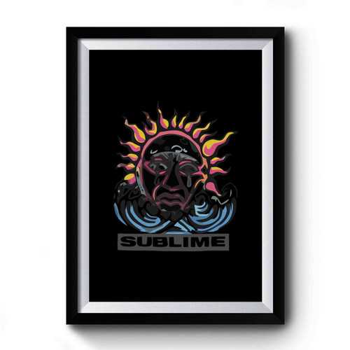 Sublime Mens Crying Sun Slim Fit Premium Poster
