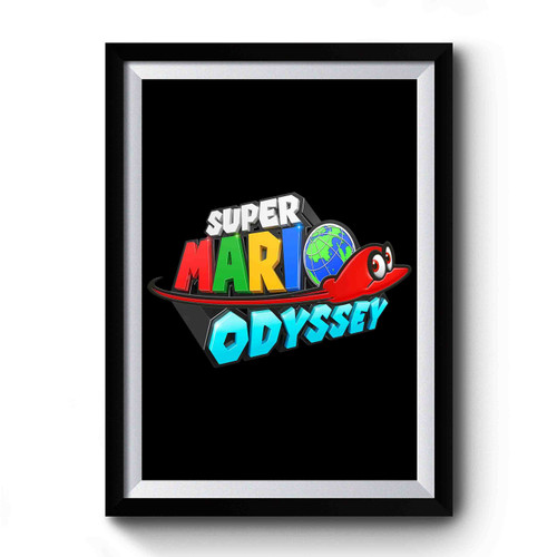 Super Mario Odyssey Premium Poster