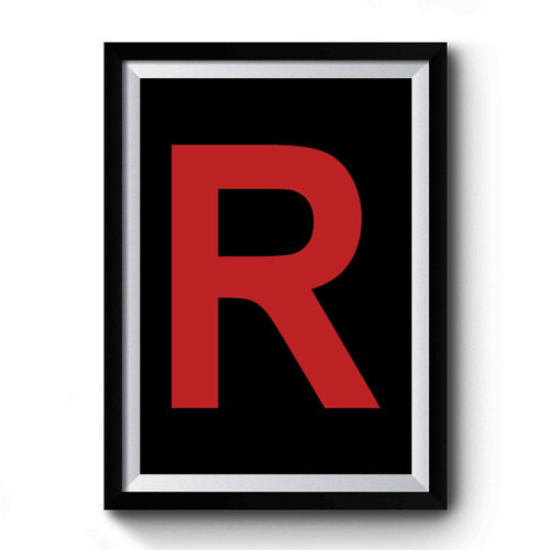 Team Rocket Logo Premium Poster