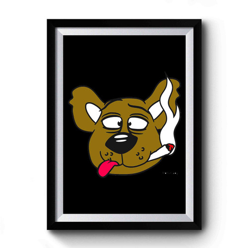 Teddy Bear Drugs Smoke Premium Poster