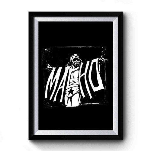 The Legend Macho Man Premium Poster