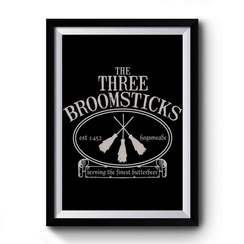 The Three Broomsticks Premium Poster