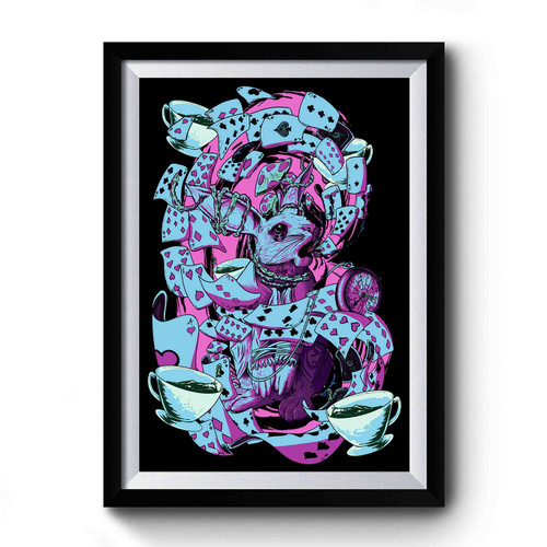 The White Rabbit Premium Poster