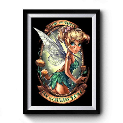 Tinkerbell Fairy Pan Premium Poster