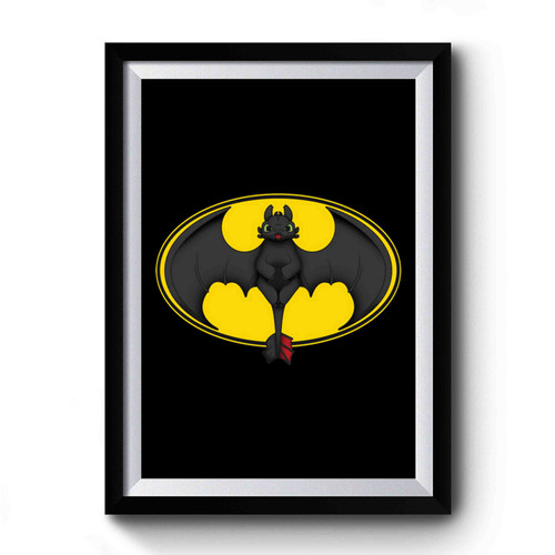 Train Your Dragon Bat Premium Poster
