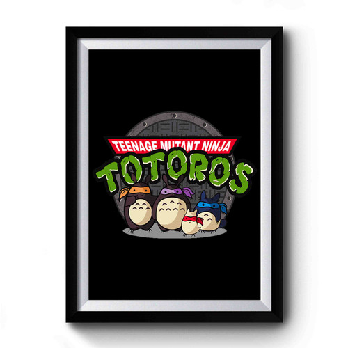 Turtle Neighbors Cute Funny Premium Poster