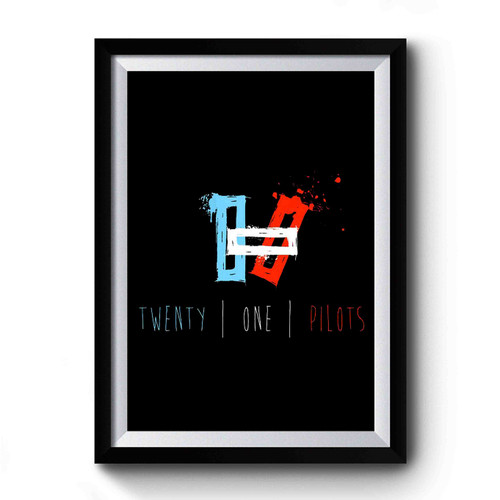 Twenty One Pilots Funny Logo Cute Premium Poster