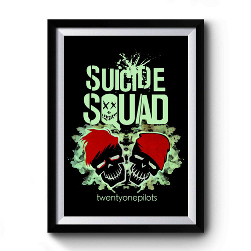 Twenty One Pilots Suicide Squad Premium Poster