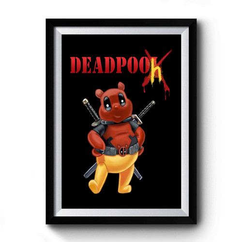 Winnie Dead Pooh Funny Cute Premium Poster