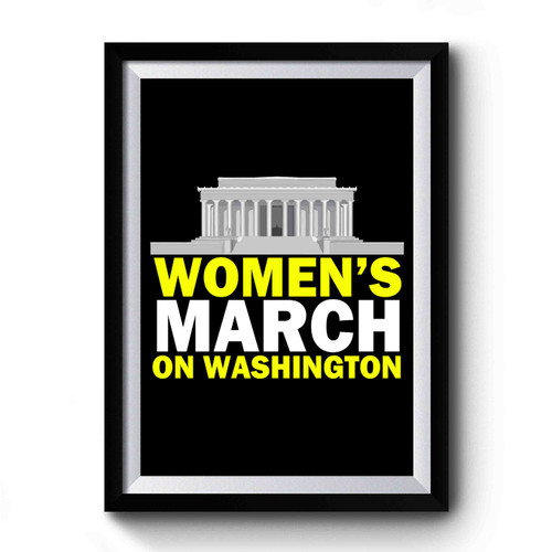 Women March On Washington Premium Poster