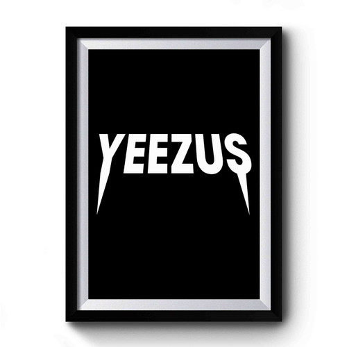Yeezus Kanye Logo Premium Poster