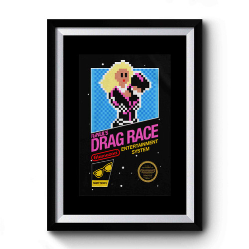 8-bit RuPaul's Drag Race Premium Poster