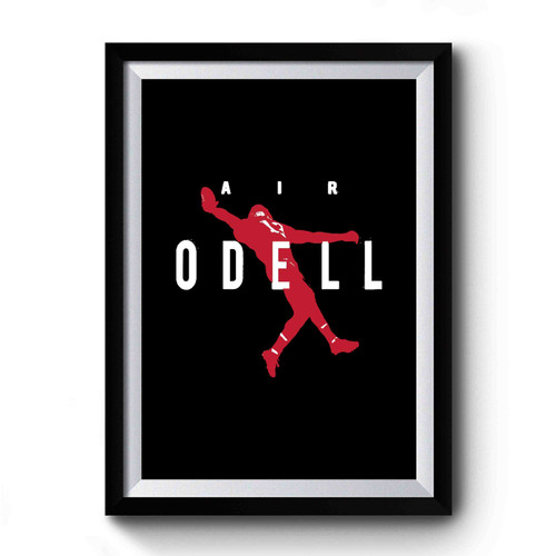 Air Odell Beckham New York Football Premium Poster