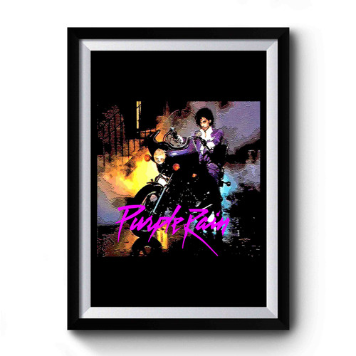 Album Prince Purple Rain Motorcycle Premium Poster Album Prince Purple Rain Motorcycle Premium Poster