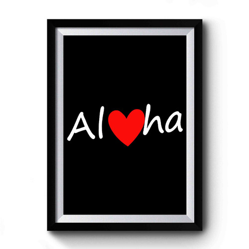 Aloha Summer Aloha Vacation Hawaii Premium Poster