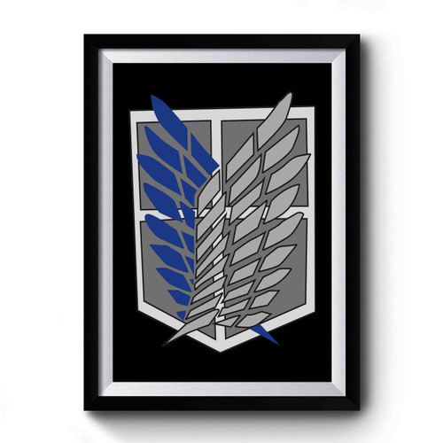 Anime Shingeki no Kyojin Cloak Premium Poster