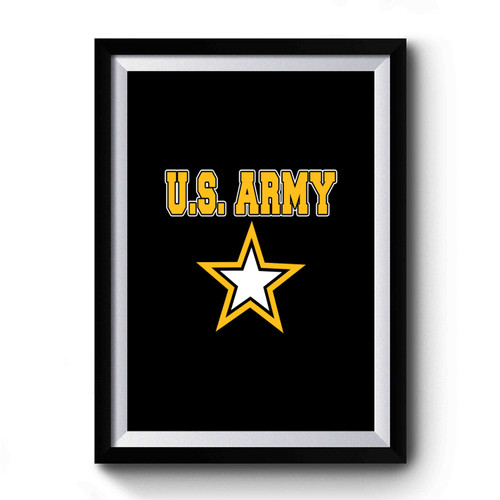 Army Proud Mom Gameday Fan Airforce Marine Premium Poster
