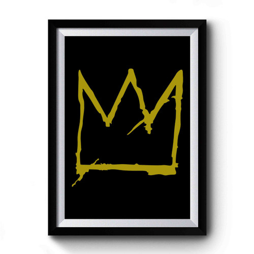 Basquiat Crown Jean Michel Basquiat Andy Warhol New York Tumblr Jay Z Kanye West Premium Poster