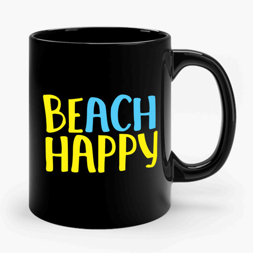 Beach Happy Ceramic Mug