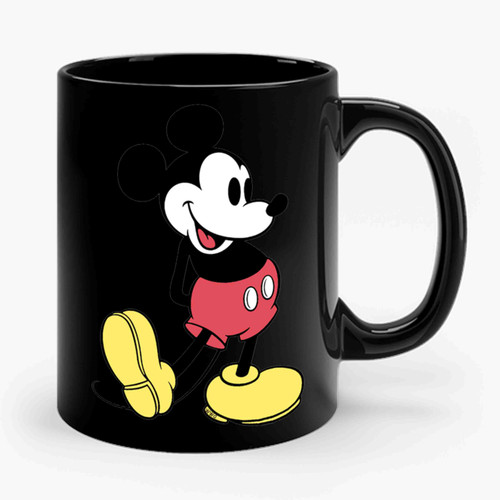 Vintage Mickey Mouse Disney Ceramic Mug