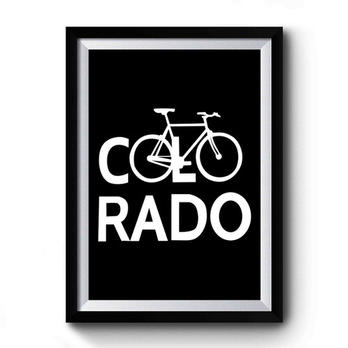 Bicycle Bike Colorado Vintage Premium Poster
