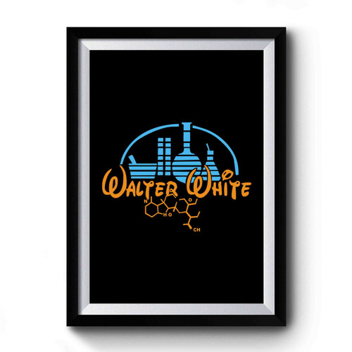 Breaking Bad Walter White Heisenberg Crystal Meth Labs Premium Poster