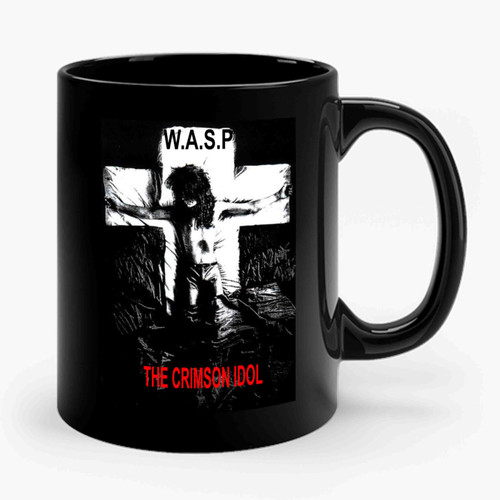 W A S P Crimson Idol 92 Wasp Heavy Metal Band Ceramic Mug