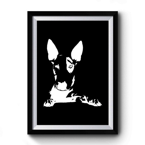 Bull Terrier English Bull Terrier Daughter Gift Dog Owner Gift Christmas Friend Premium Poster