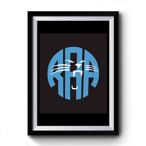 Carolina Panthers Inspired Personalized Premium Poster