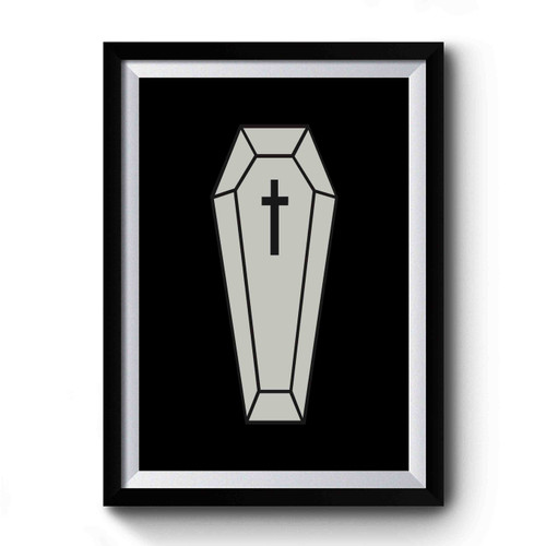 Coffin Gothic Goth Premium Poster