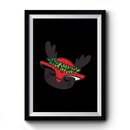 Cute Rudolph The Red Nosed Reindeer Christmas Gift Premium Poster