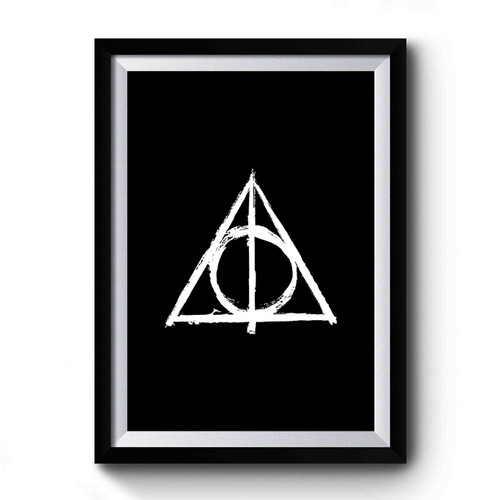 Deathly Hallows Harry Potter Great For Comicon Wizarding World Diagon Alley Premium Poster