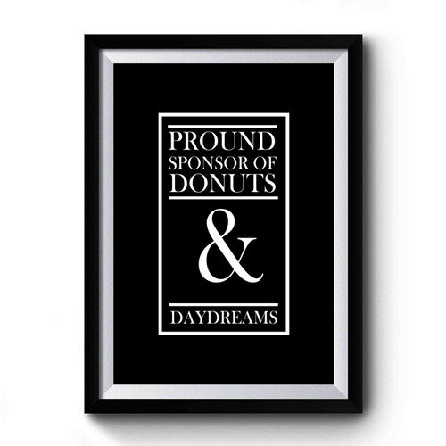 Donuts & Daydreams Premium Poster